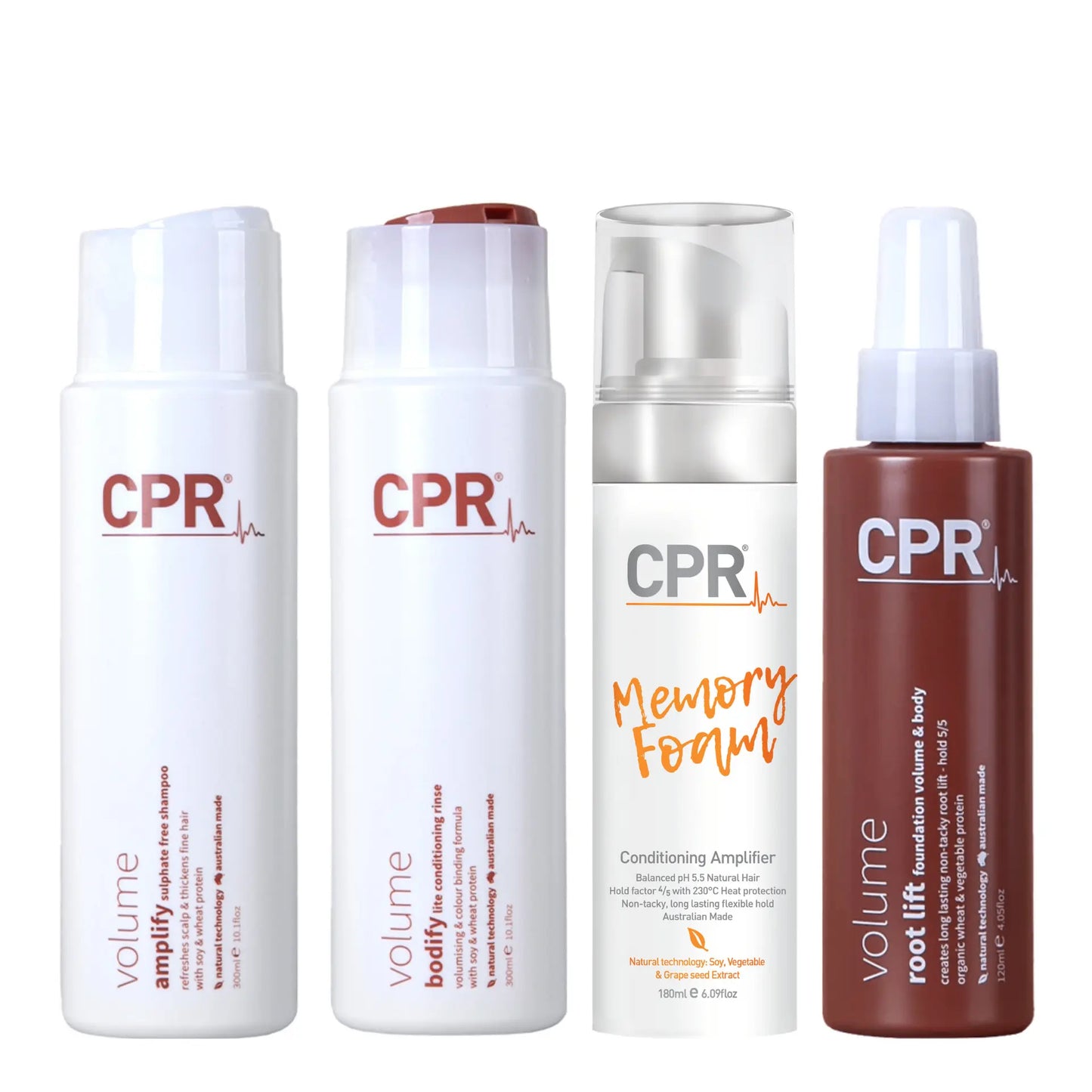 CPR Hair Volume Complete 4 Set Bundle