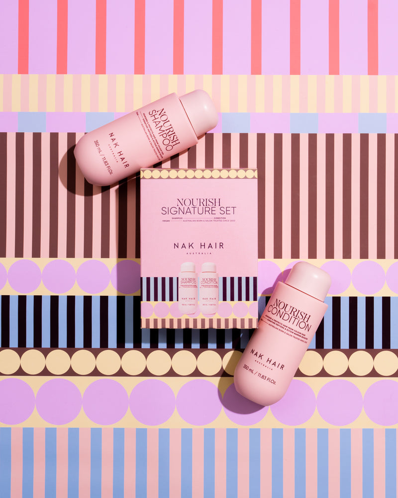 NAK SIGNATURE HOLIDAY NOURISH DUO 350ML - VALUED AT $73.90