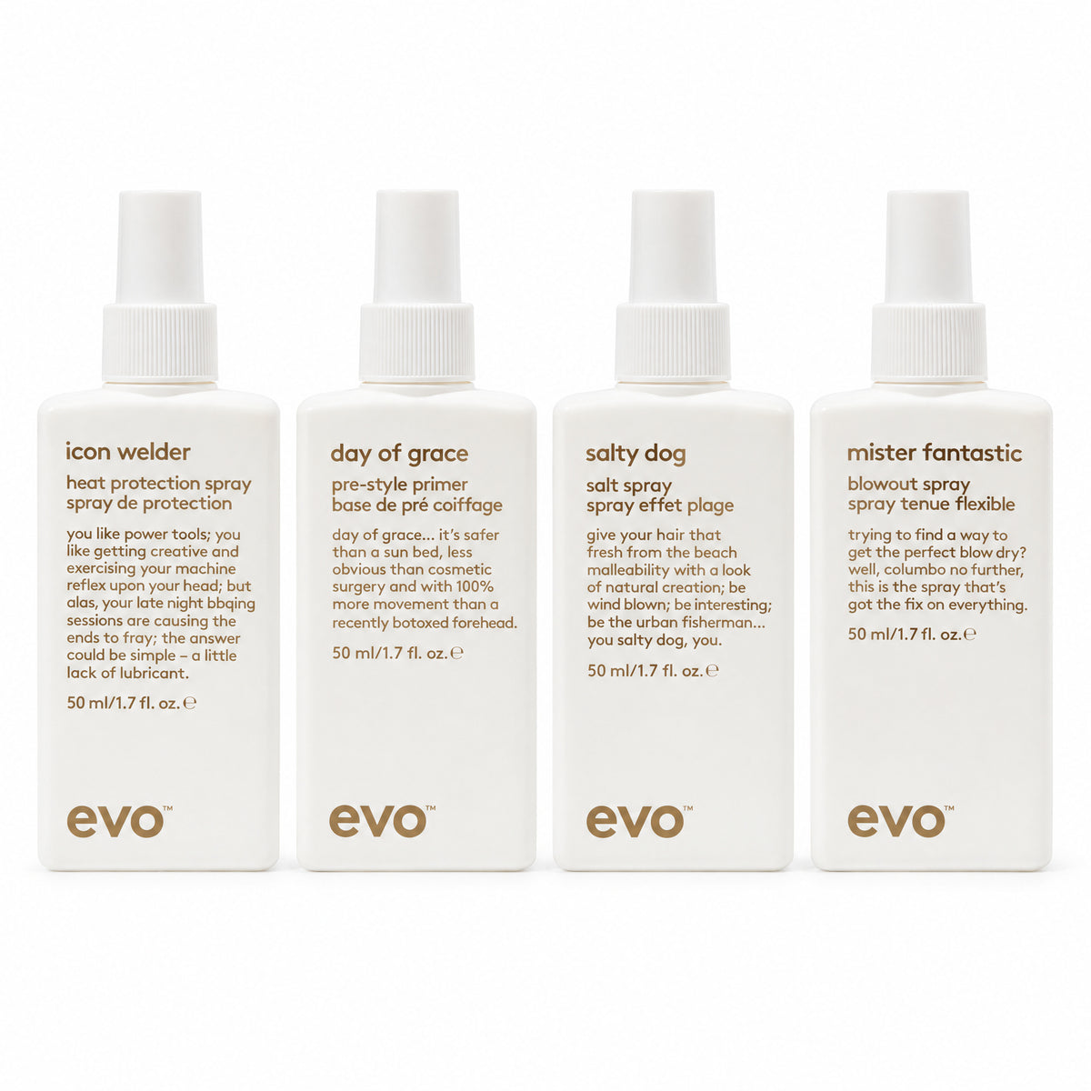 Evo Travel Kit (4 x 50ml Minis)
