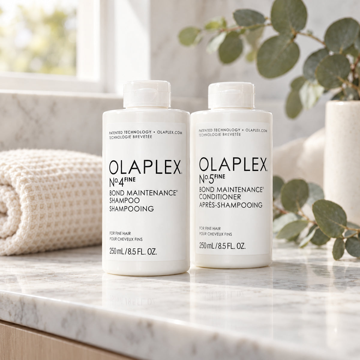 Olaplex No.4 + No.5 Fine Hair Duo 250ml