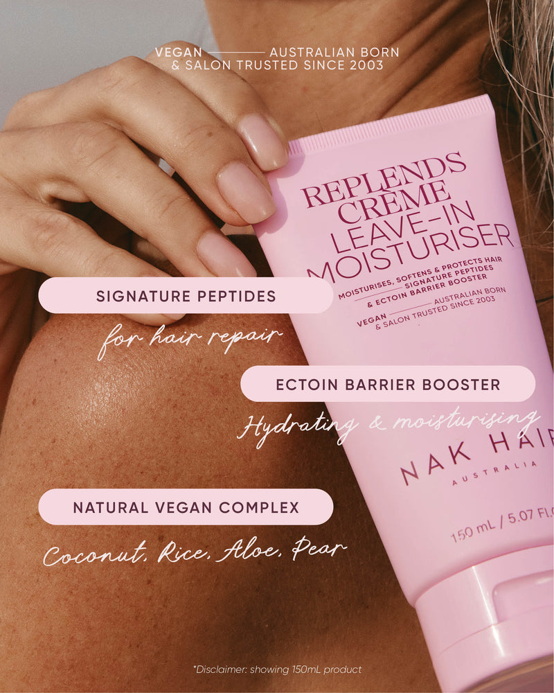 NAK Replends Crème Leave-In Moisturiser Deluxe Size- Limited Edition 200ML
