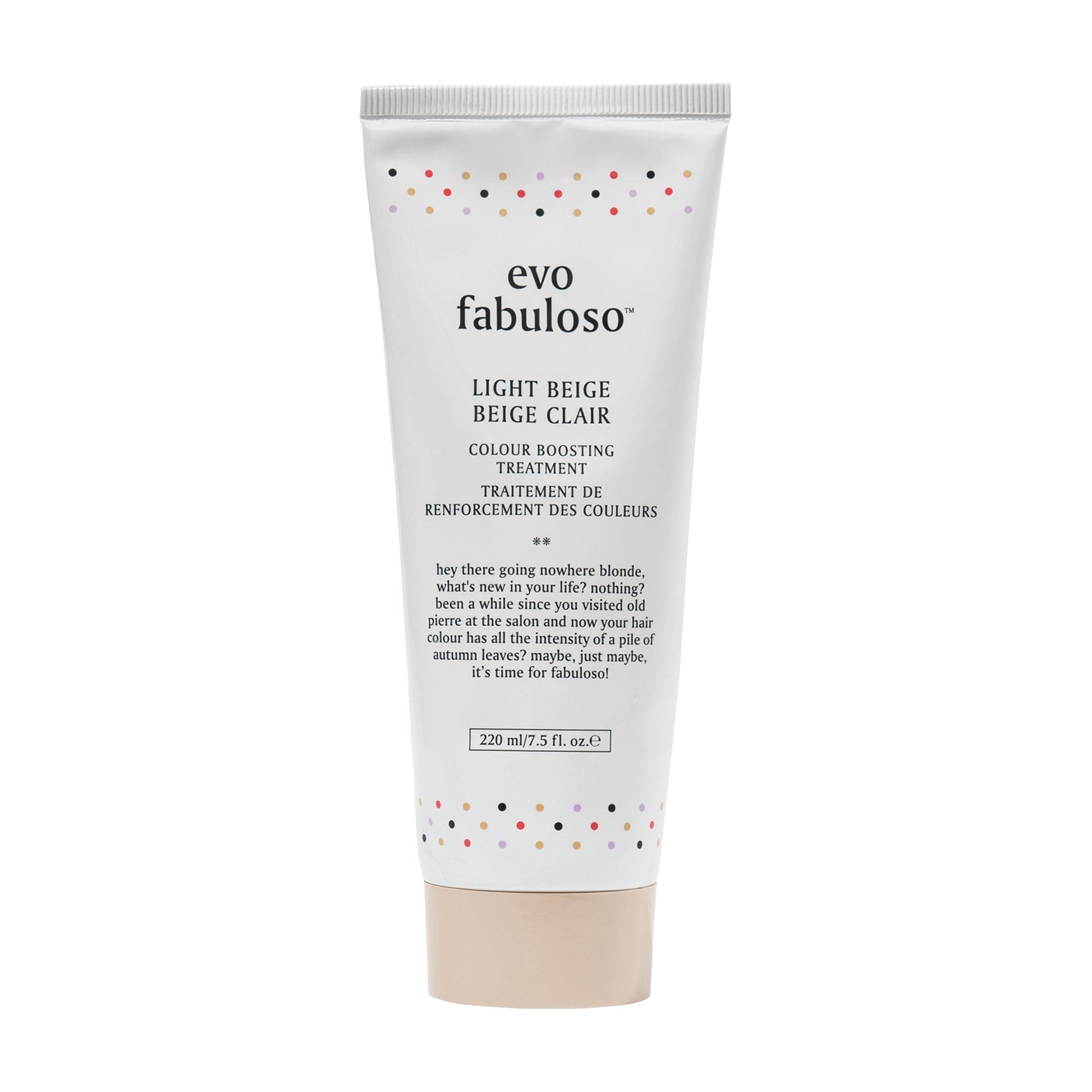 Evo Fabuloso Light Beige Colour Boosting Treatment 220ml