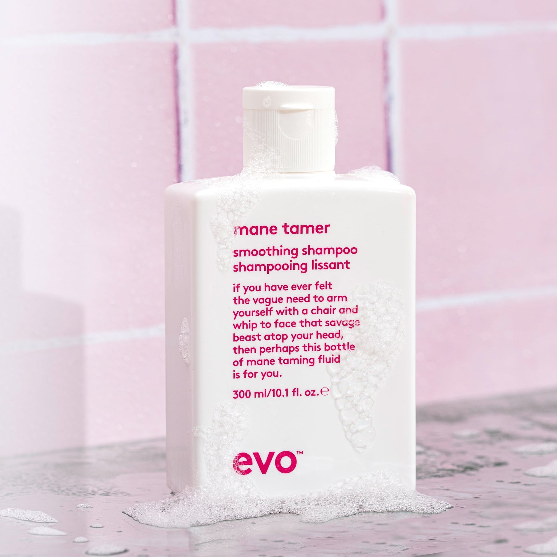 Evo Mane Tamer Smoothing Shampoo 300ml - Image 2