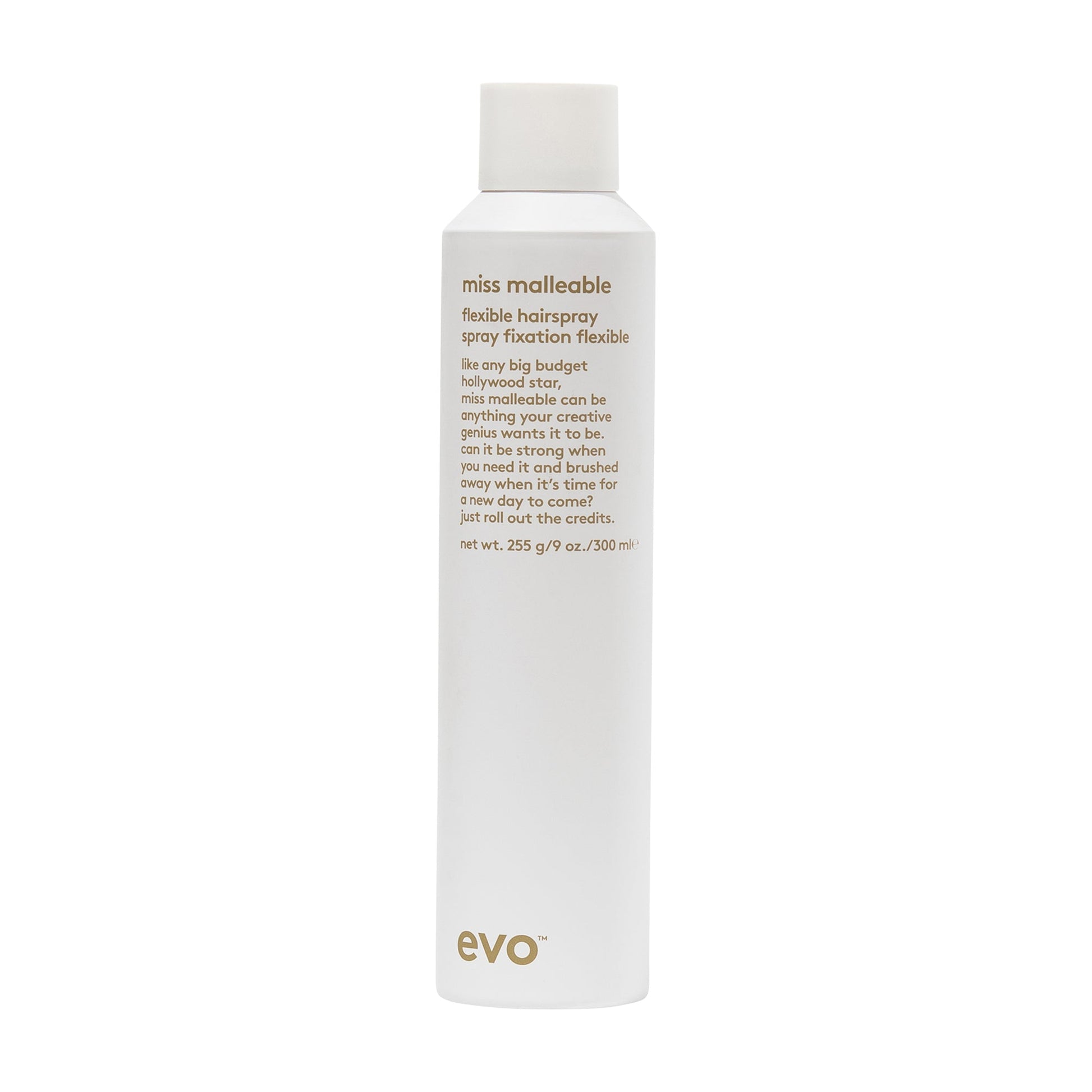 Evo Miss Malleable Flexible Hairspray 300ml