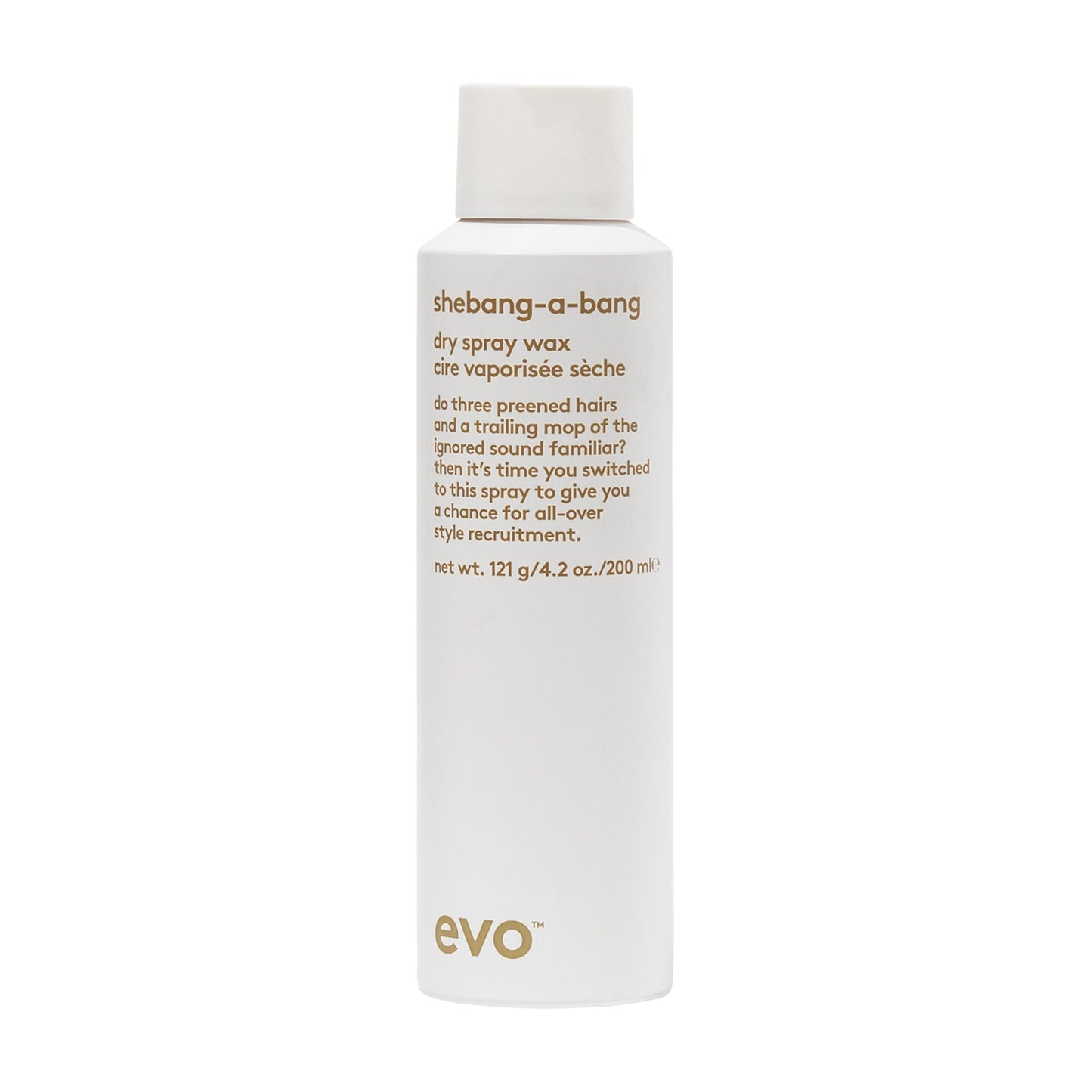 Evo Shebang-a-bang Dry Spray Wax 200ml
