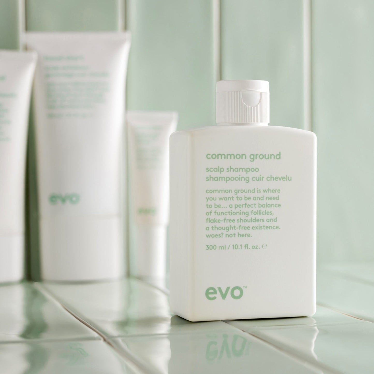 Evo Common Ground Scalp Shampoo 300ml - Image 5