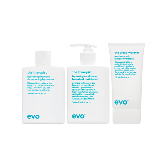Evo The Therapist Hydrating Trio Bundle with The Great Hydrator