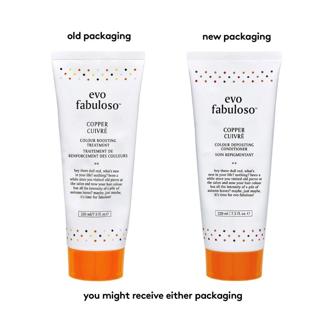 Evo Fabuloso Copper Colour Depositing Conditioner 220ml - Image 5