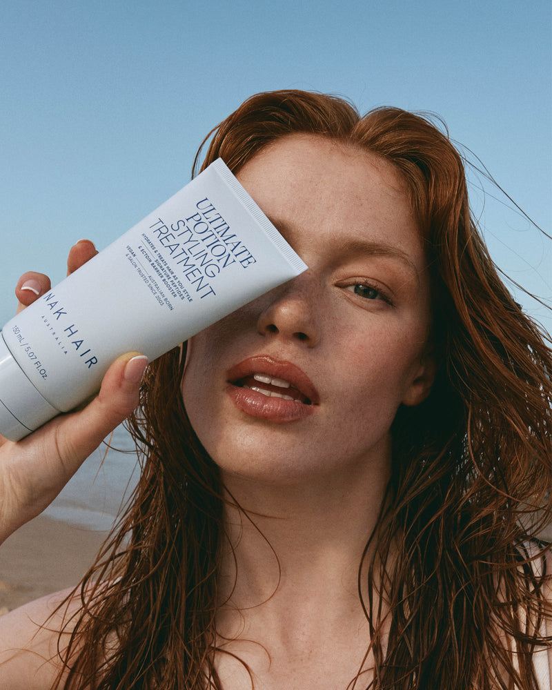 NAK Holiday Hydrate Trio with Gift | Hydrate Shampoo 350ml + Conditioner 350ml + Ultimate Potion 150ml | Moisturising Hair Care Set