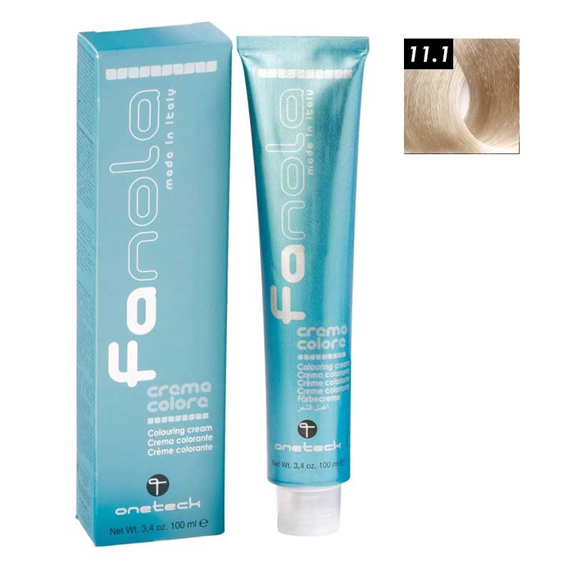 Fanola Color Professional Colouring Cream 100ml – Shade 11.1