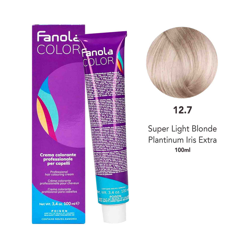 Fanola Color Professional Colouring Cream 100ml – Shade 12.7