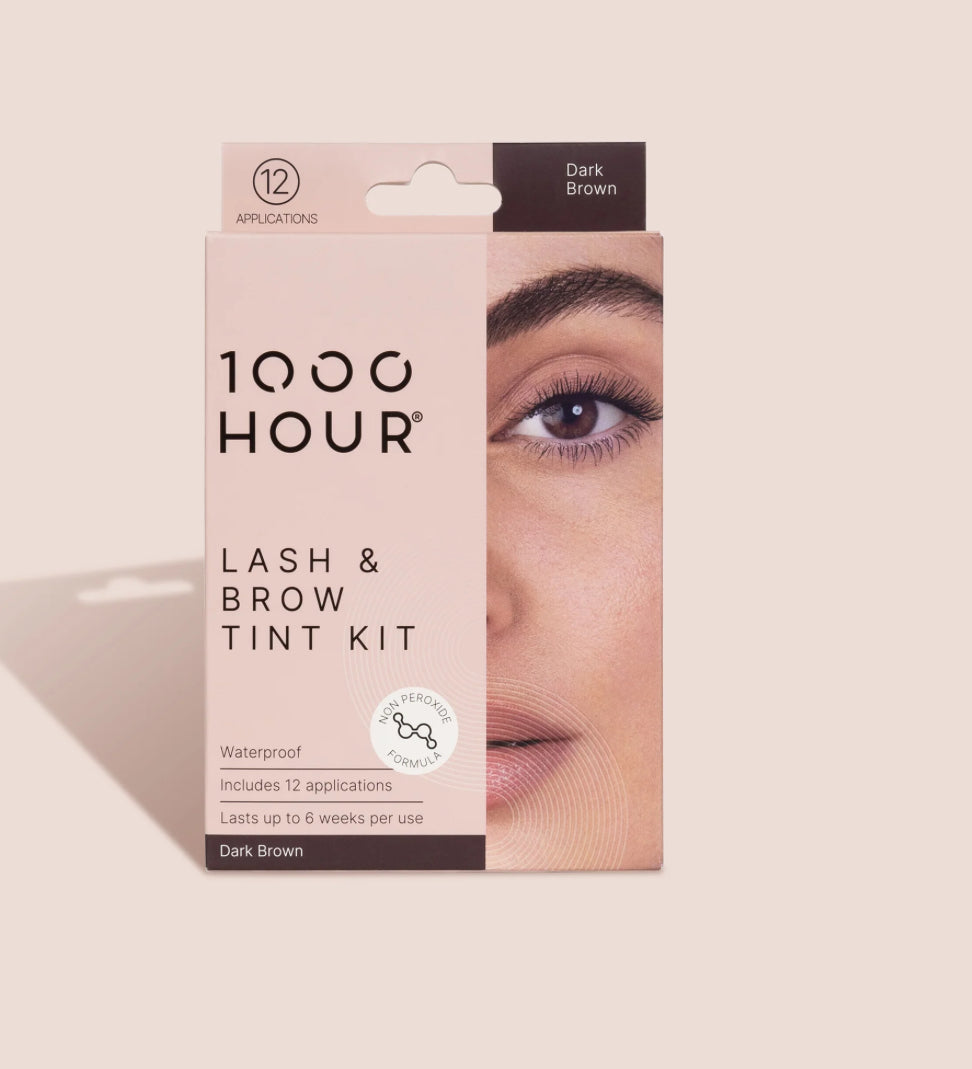 1000 HOUR® Lash & Brow Tint Kit – Dark Brown — 1000HOUR product image