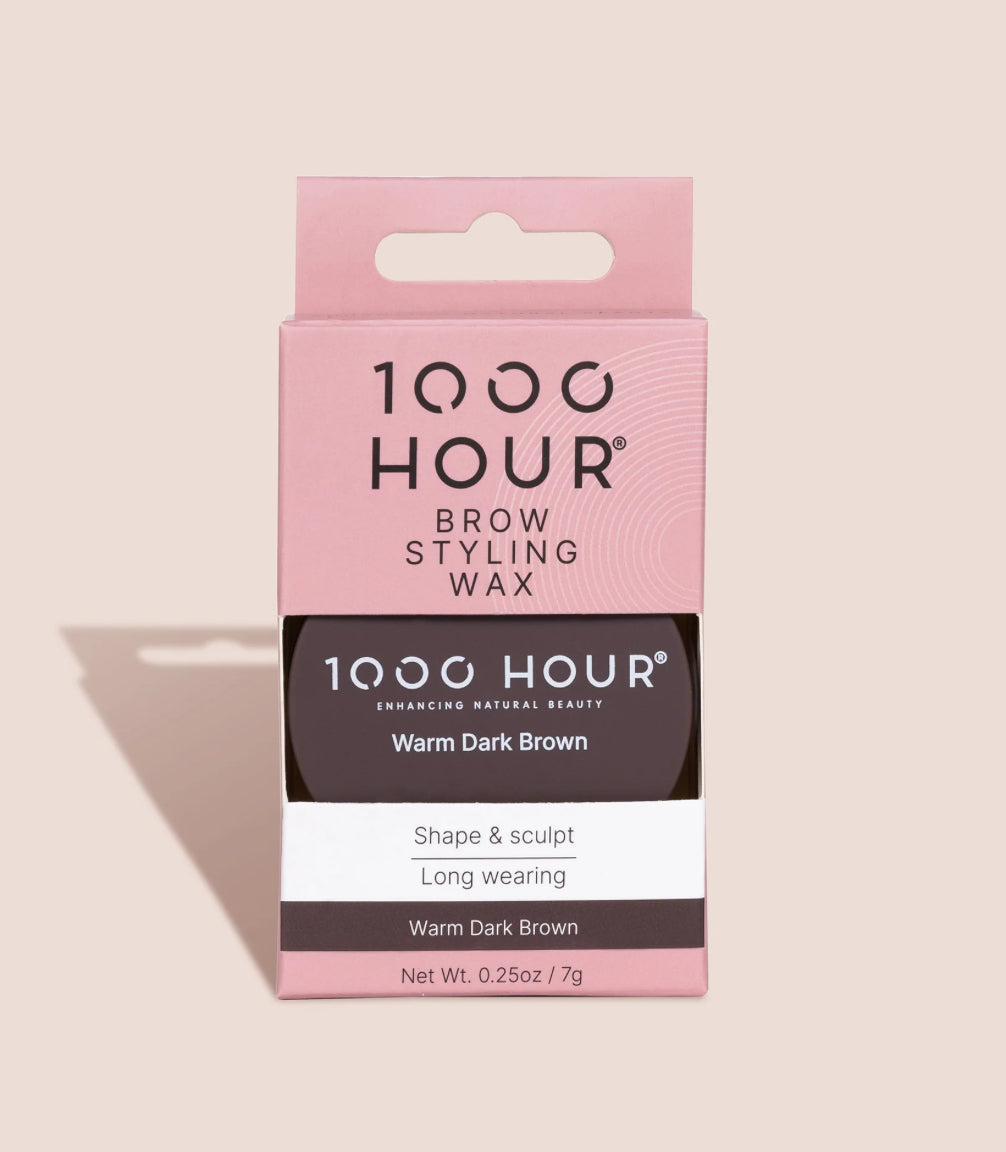 1000 HOUR® Brow Styling Wax – Warm Dark Brown — 1000HOUR product image