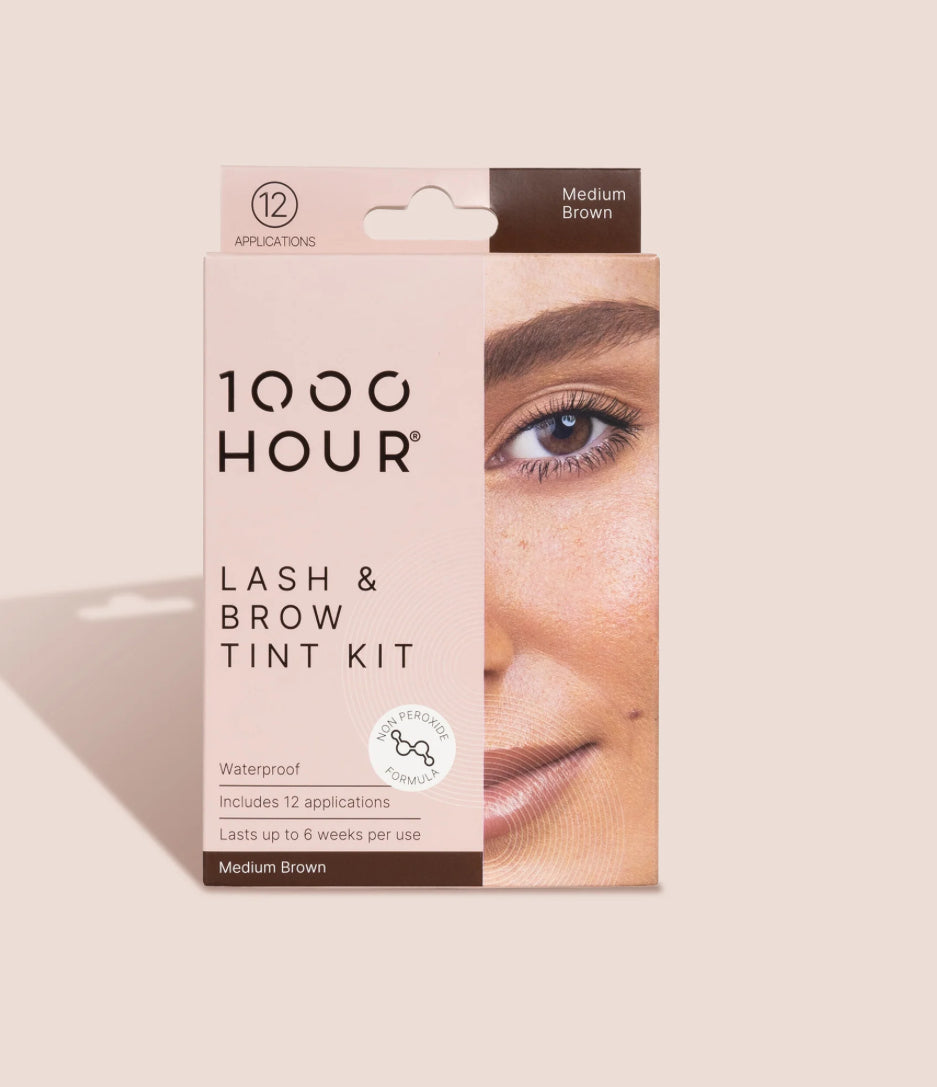 1000 HOUR® Lash & Brow Tint Kit – Medium Brown — 1000HOUR product image