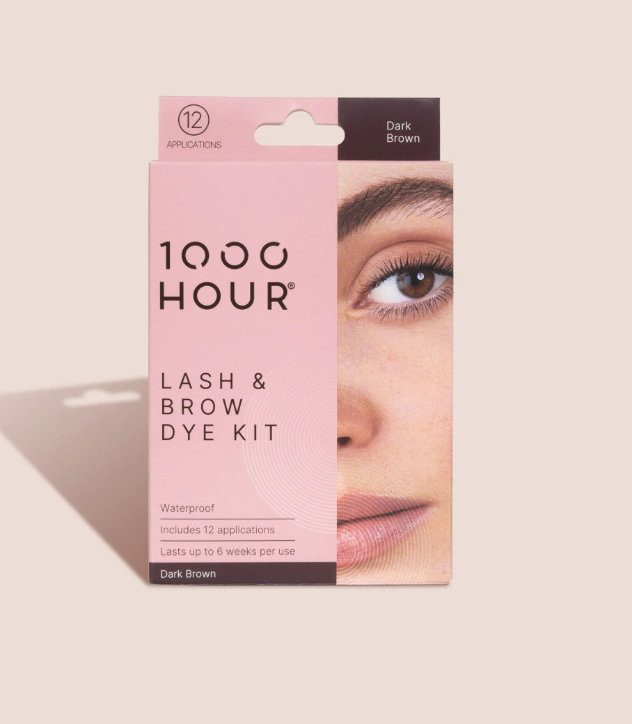 1000 HOUR® Lash & Brow Dye Kit – Dark Brown — 1000HOUR product image