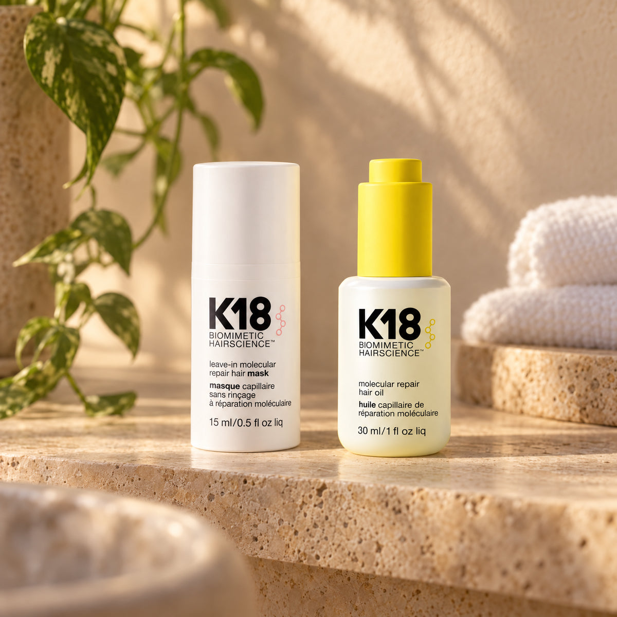K18 Repair + Shine Duo