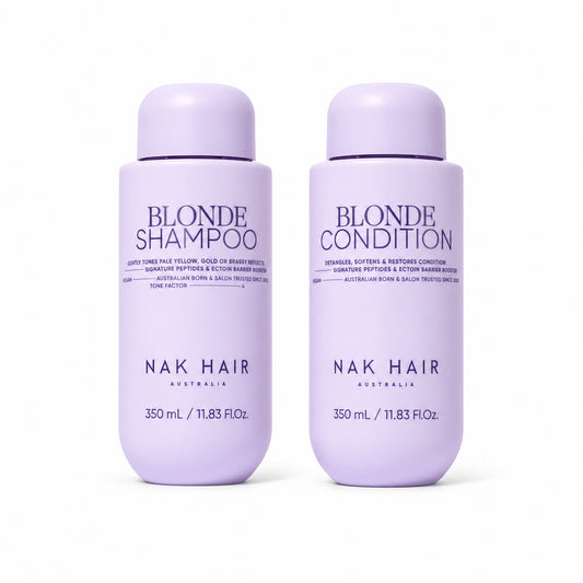 NAK Blonde Shampoo & Conditioner Duo 350ml