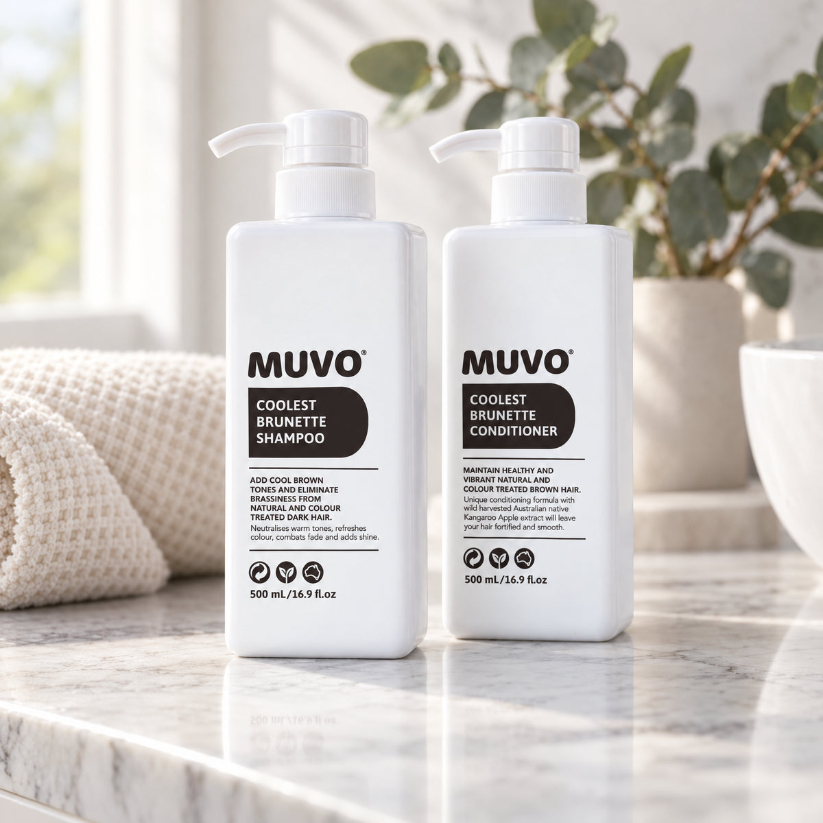 MUVO Coolest Brunette Duo 500ml