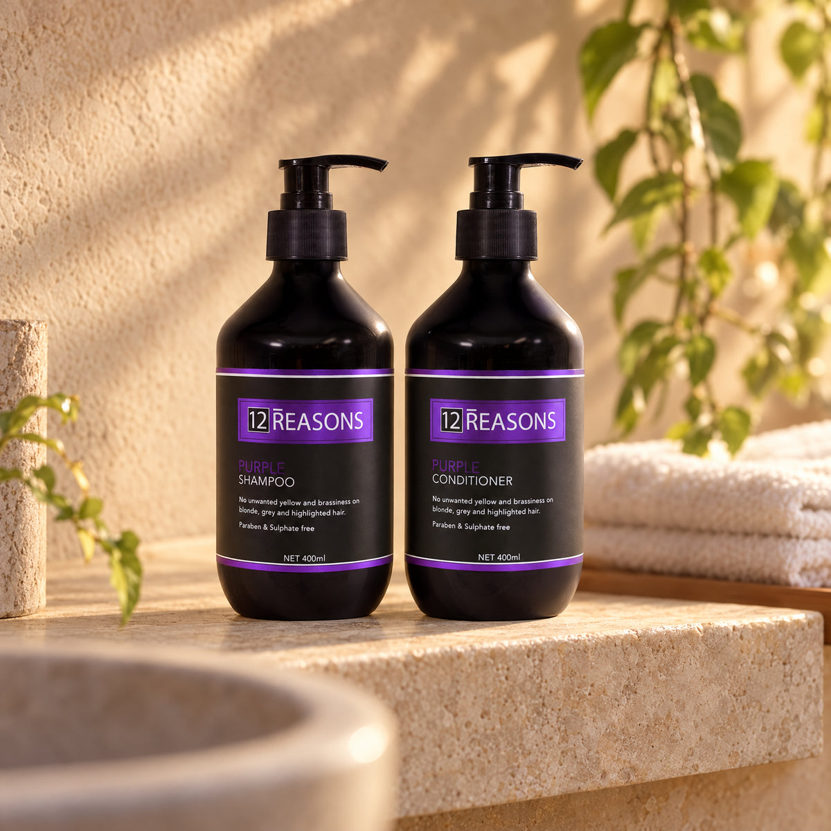 12Reasons Purple Toning Duo 400ml