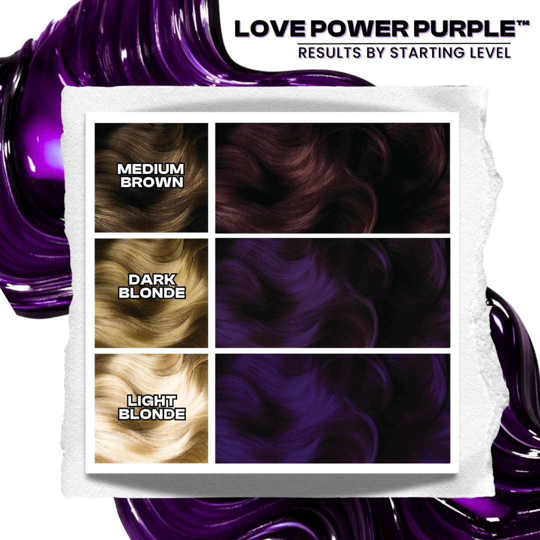 Manic Panic Love Power Purple Inter-GEL-Actic Hair Color Kit