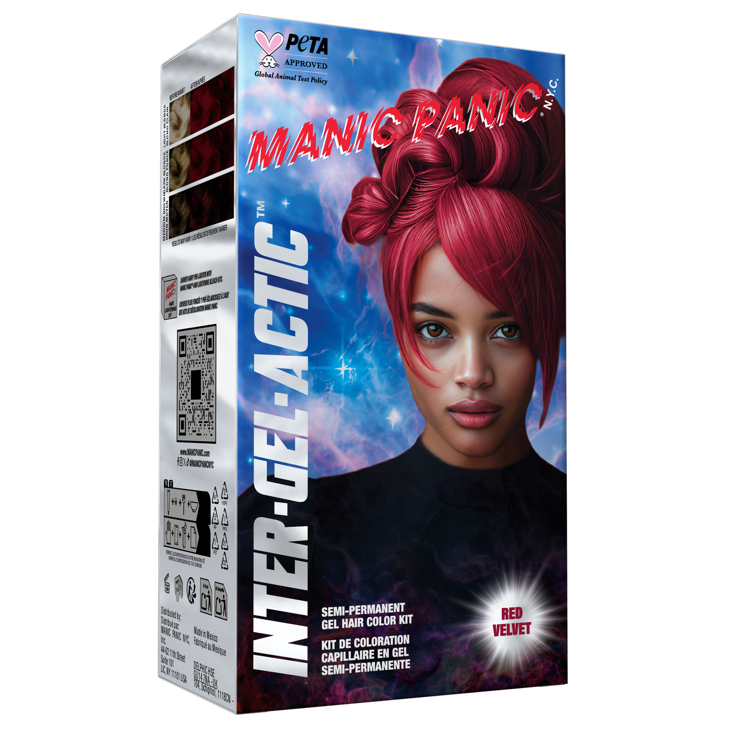 Manic Panic Red Velvet Inter-GEL-Actic Hair Color Kit