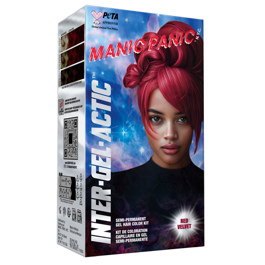 Manic Panic Red Velvet Inter-GEL-Actic Hair Color Kit