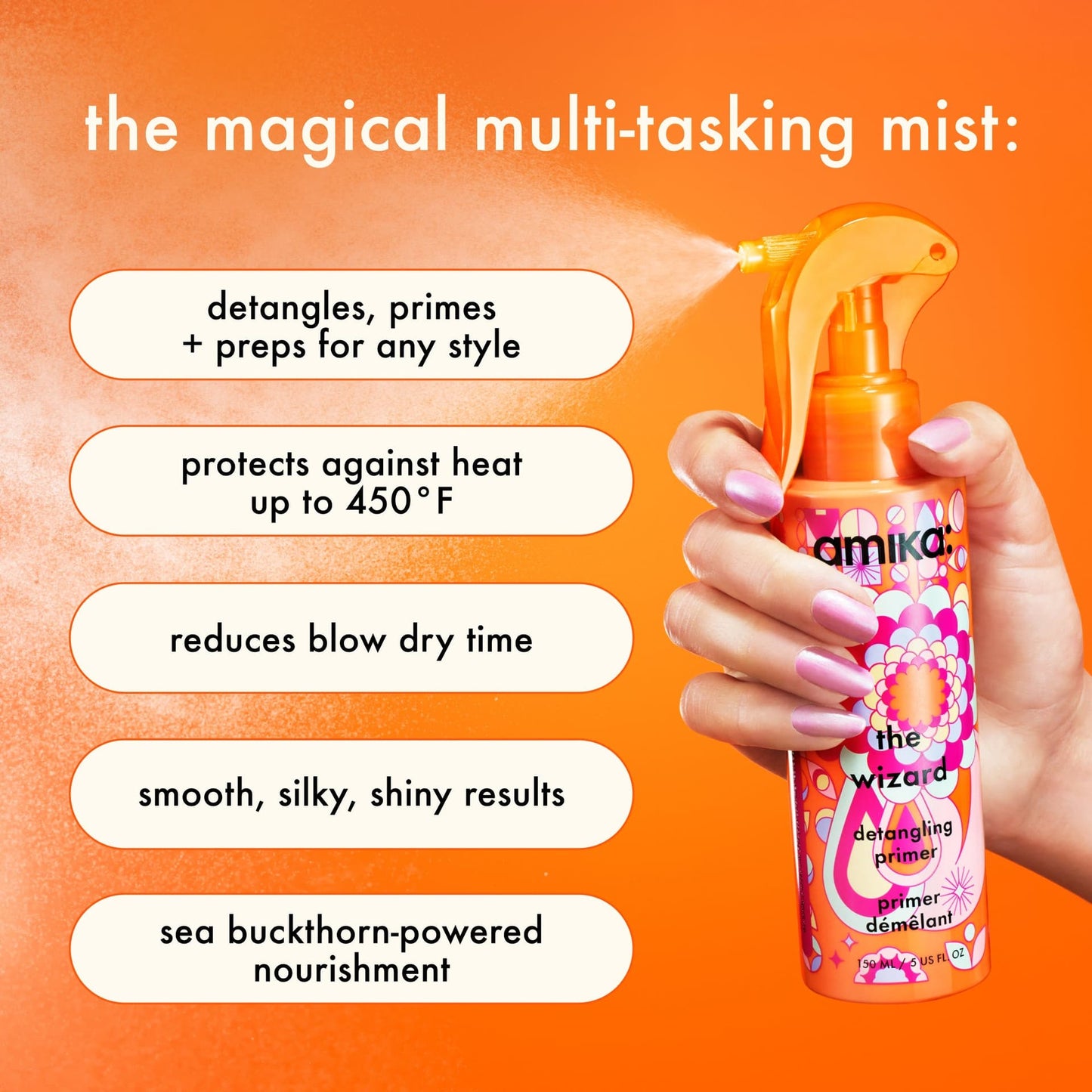 Amika The Wizard Detangling Primer 150ml