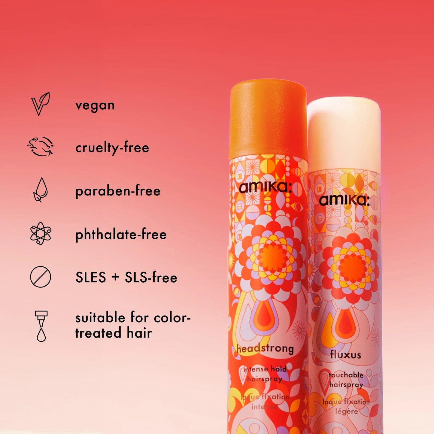 Amika Fluxus Touchable Hairspray 232g/270ml