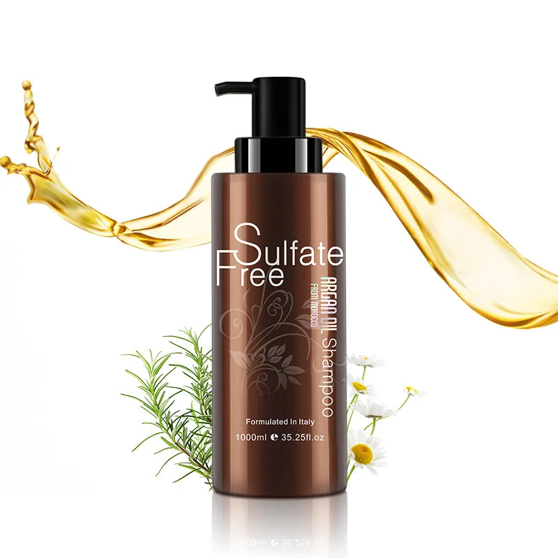 Nuspa Argan Oil From Morocco Sulfate Free Shampoo 1000ml