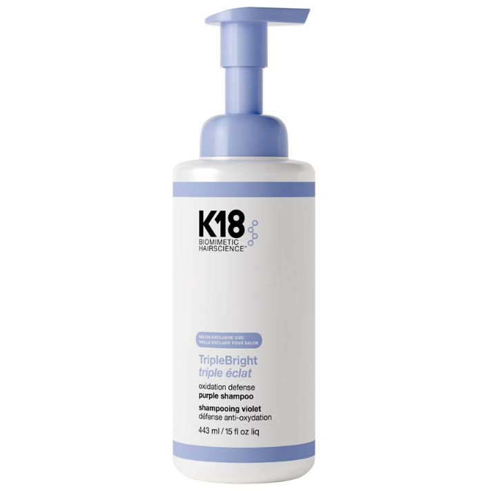 K18 - Triple Bright Purple Shampoo - Anti-Brassiness 443ml