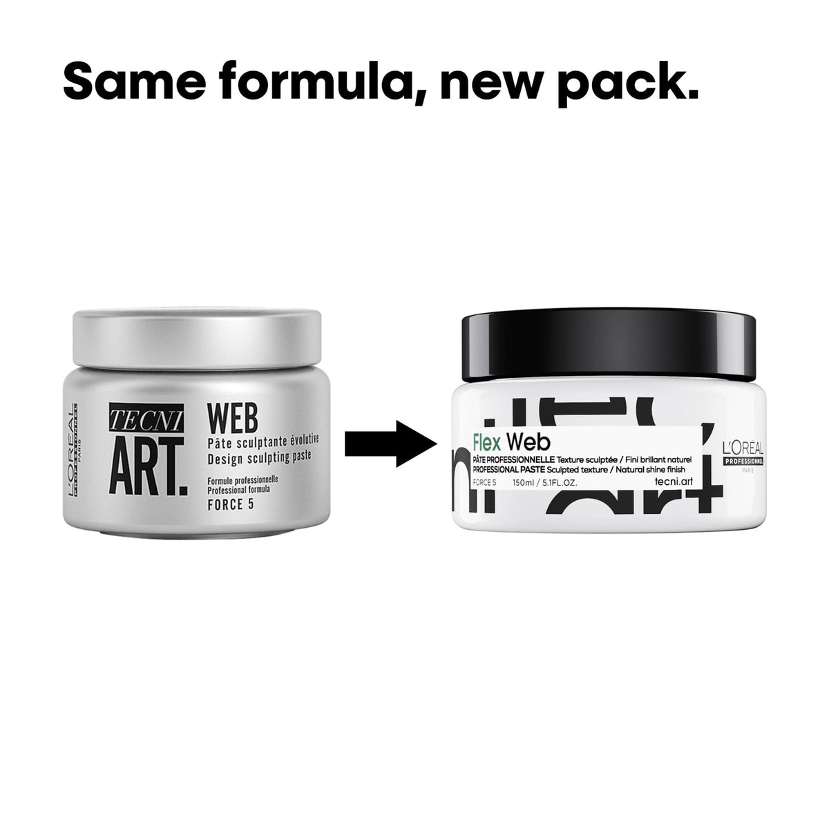L'Oréal Professionnel Tecni.ART Flex Web Sculpting Paste 150ml