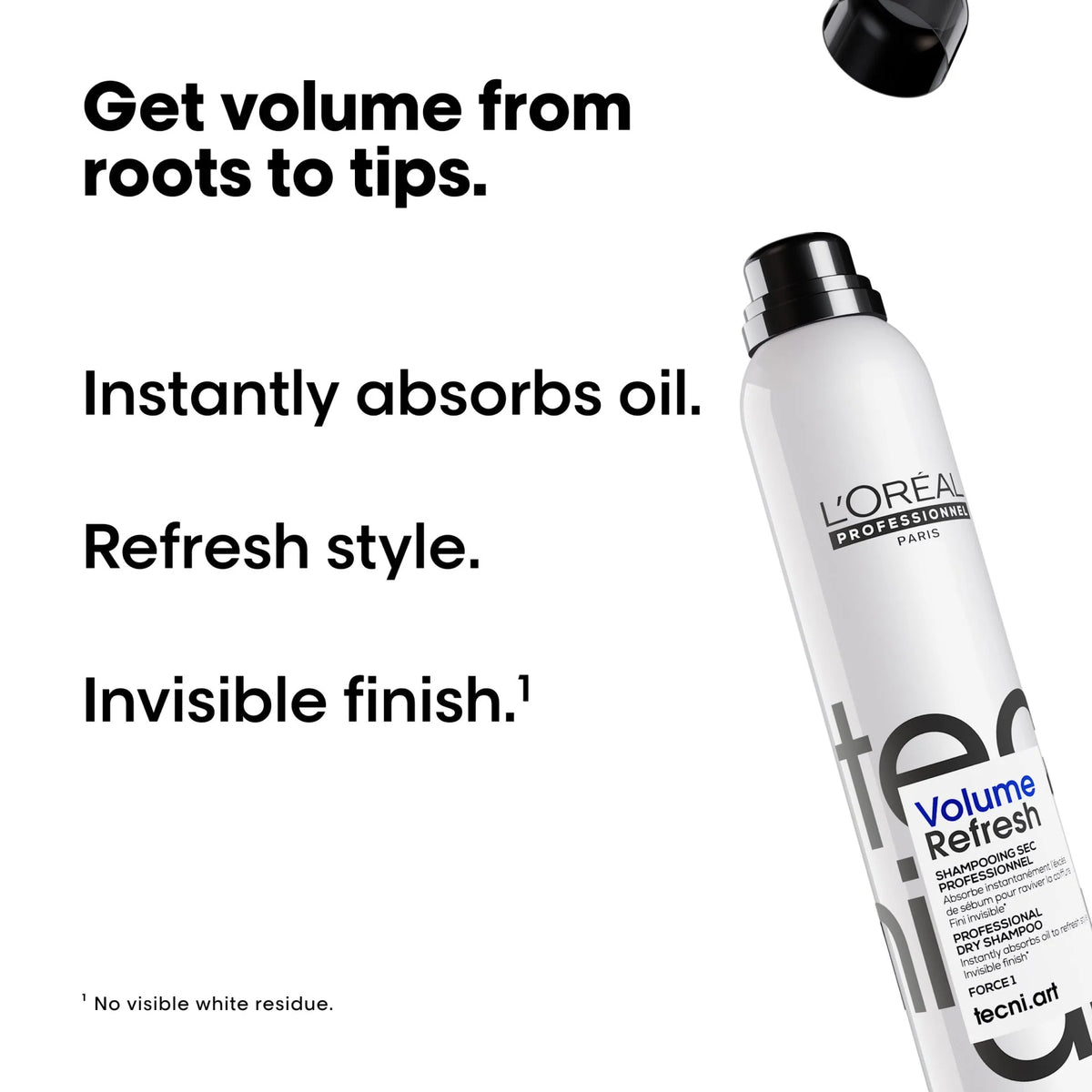 L'Oréal Professionnel Tecni Art Volume Refresh Dry Shampoo 200ml