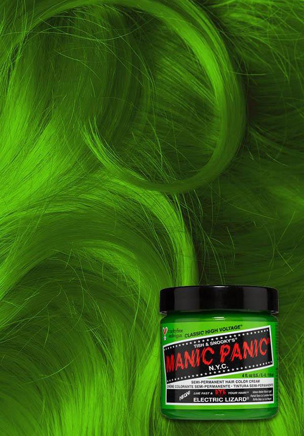 Manic Panic Electric Lizard 118ml High Voltage Classic Cream Formula Hair Color —  — Image 2