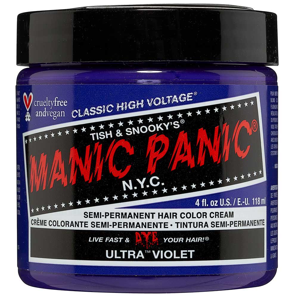Manic Panic Ultra Violet 118ml High Voltage® Classic Cream Formula Hair Color