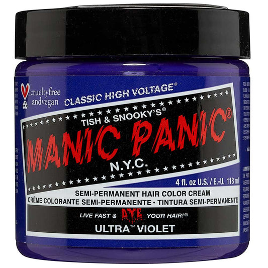 Manic Panic Ultra Violet 118ml High Voltage® Classic Cream Formula Hair Color