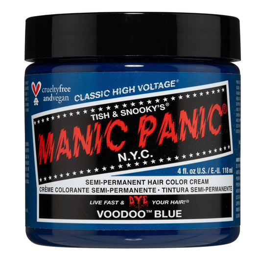 Manic Panic Voodoo Blue 118ml High Voltage® Classic Cream Formula Hair Color