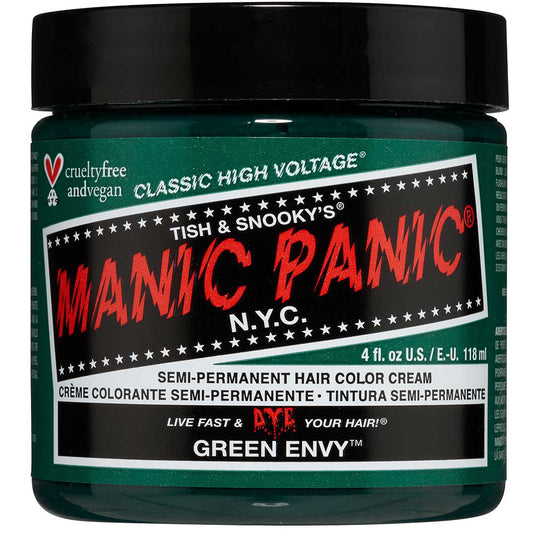 Manic Panic Green Envy 118ml High Voltage® Classic Cream Formula Hair Color