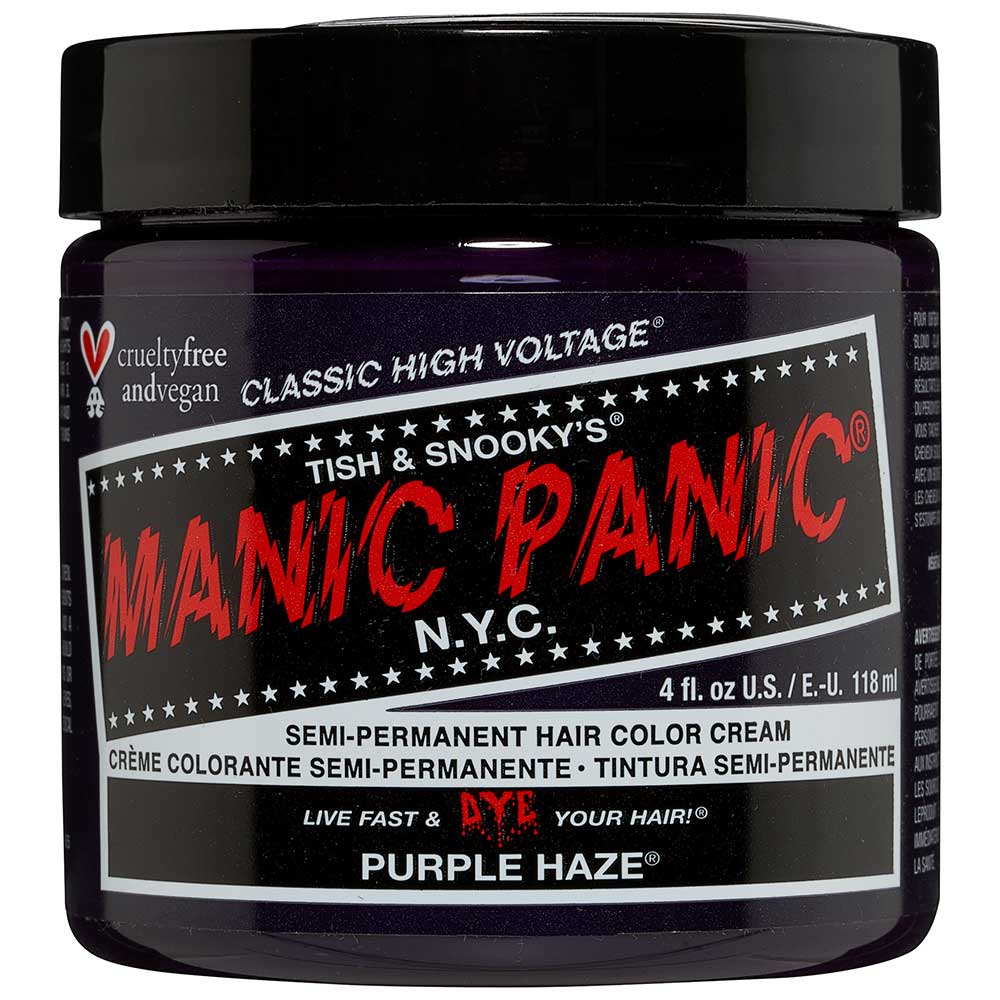 Manic Panic Purple Haze 118ml High Voltage Classic Cream Formula Hair Color — Manic Panic