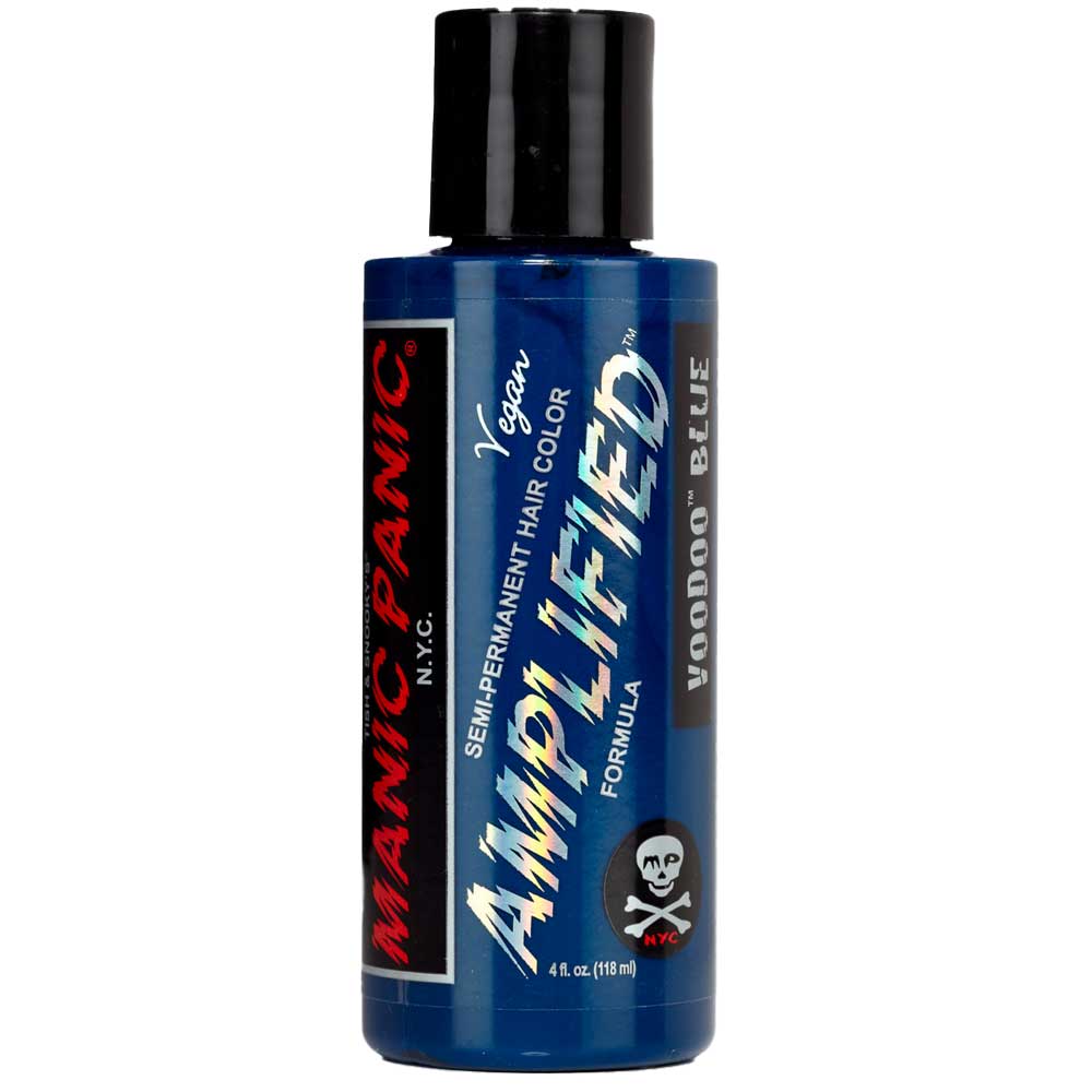 Manic Panic Voodoo Blue 118ml Amplified™ Squeeze Bottle Formula Hair Color