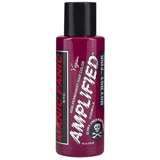 Manic Panic Hot Hot Pink 118ml Amplified™ Squeeze Bottle Formula Hair Color