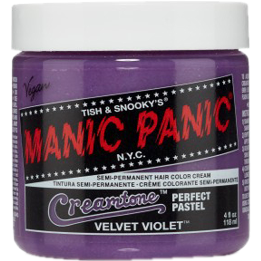 Manic Panic Velvet Violet 118ml High Voltage® Classic Cream Formula Hair Color