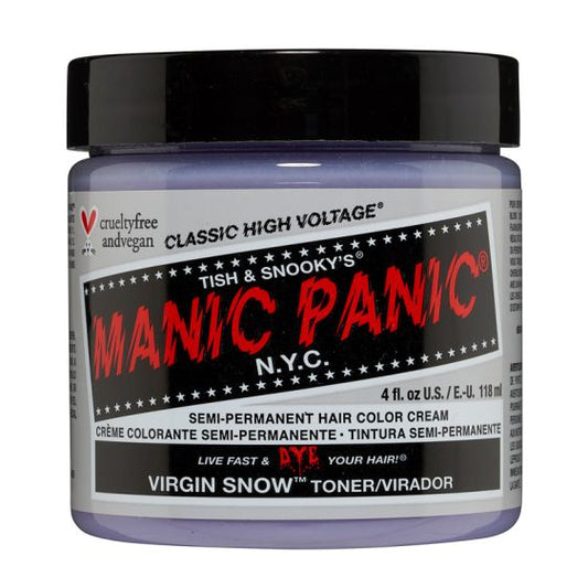 Manic Panic Virgin Snow 118ml High Voltage® Classic Cream Formula Hair Color