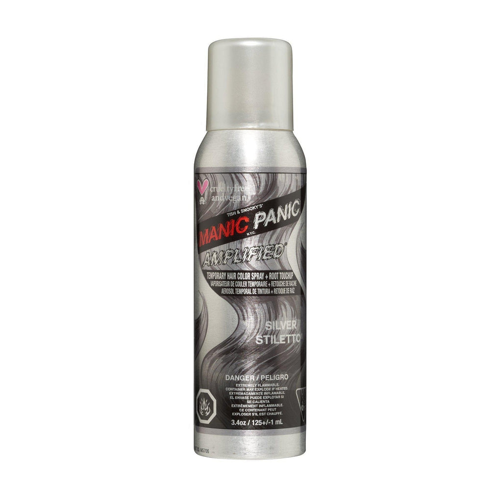 Manic Panic Silver Stiletto - Amplified Temporary Spray-On Color and Root Touch-Up — Manic Panic