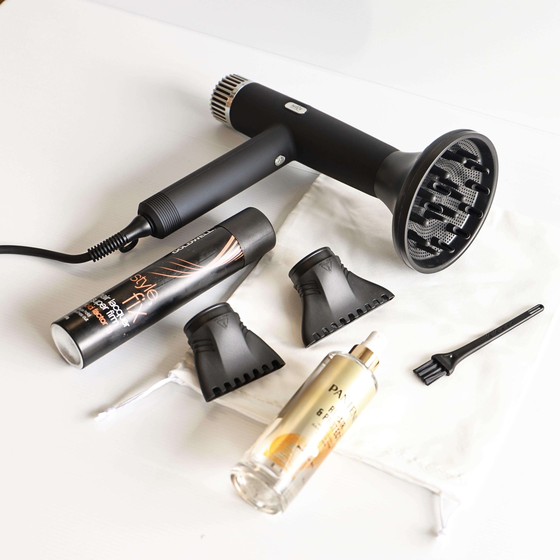 Black High Speed Negative Ion Hair Dryer - Nav's Hair