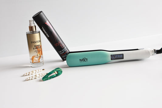 Ombre Wide Titanium Straightener - Nav's Hair