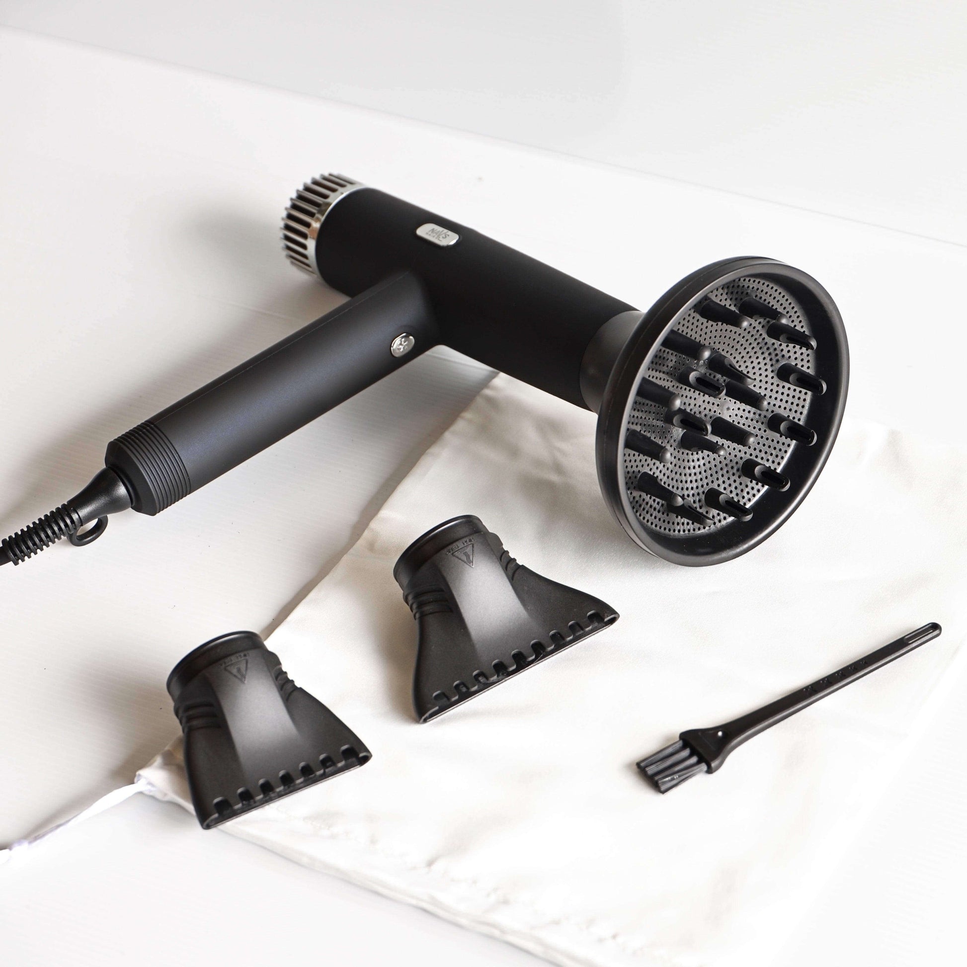 Black High Speed Negative Ion Hair Dryer - Nav's Hair