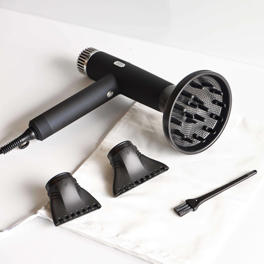 Black High Speed Negative Ion Hair Dryer - Nav's Hair