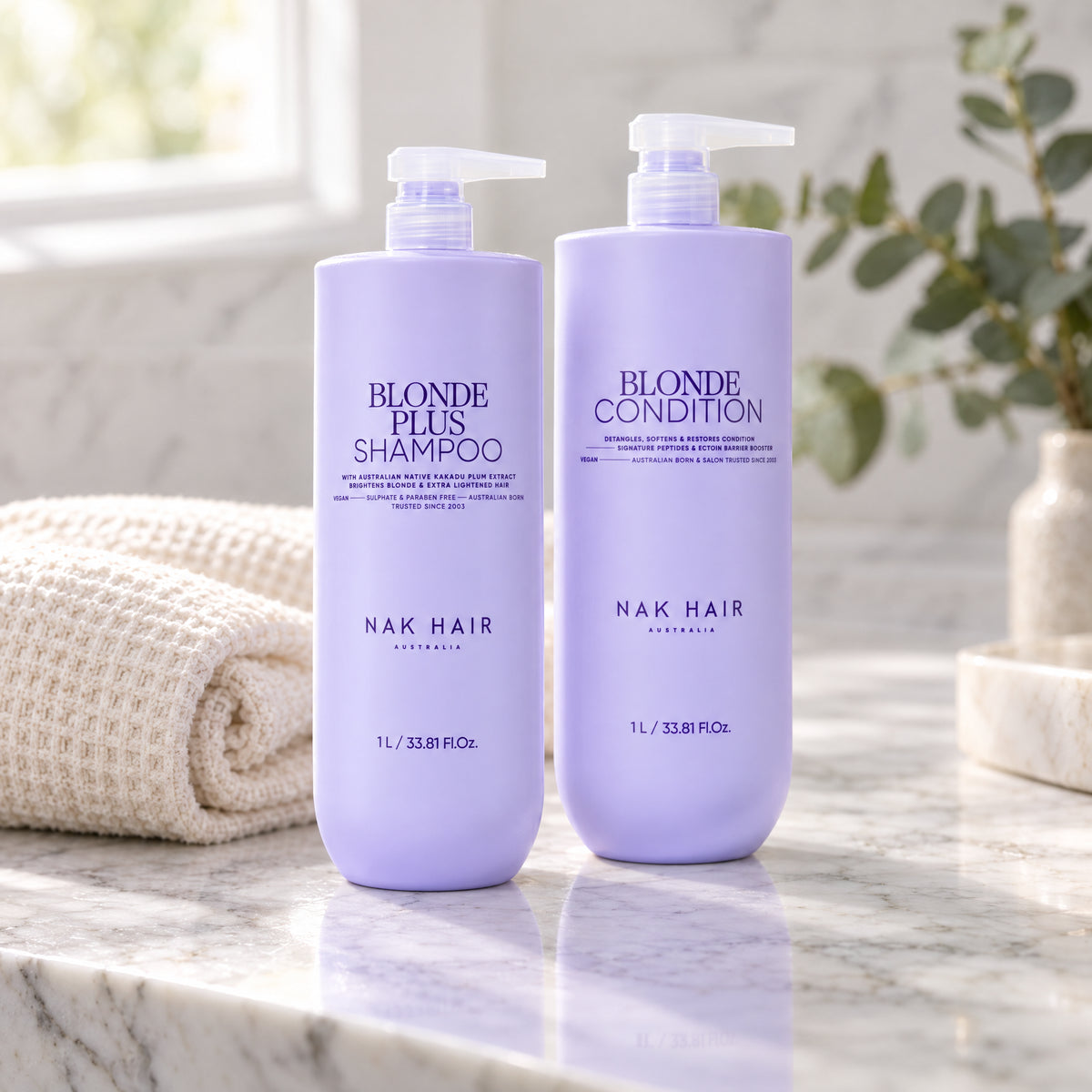 NAK Blonde Plus Toning Duo 1L