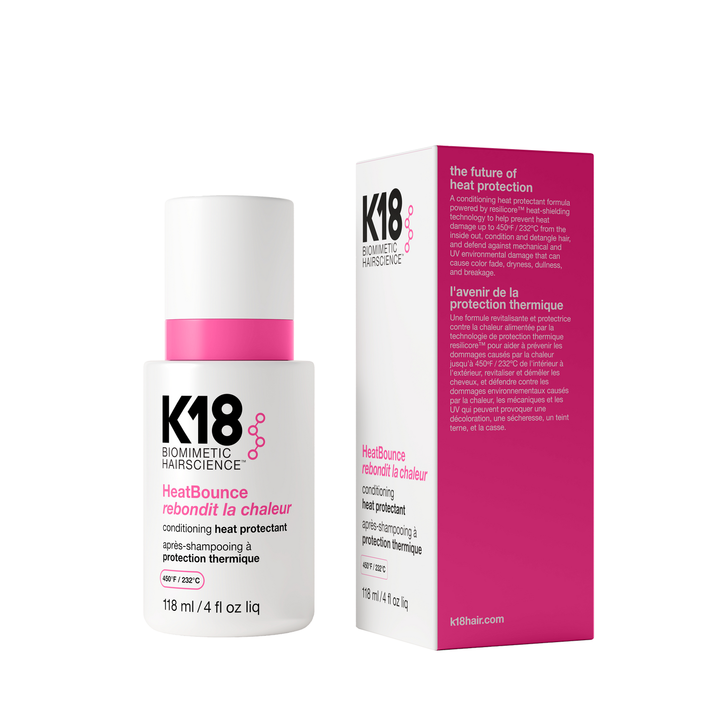 K18 HeatBounce Conditioning Heat Protectant 118ml