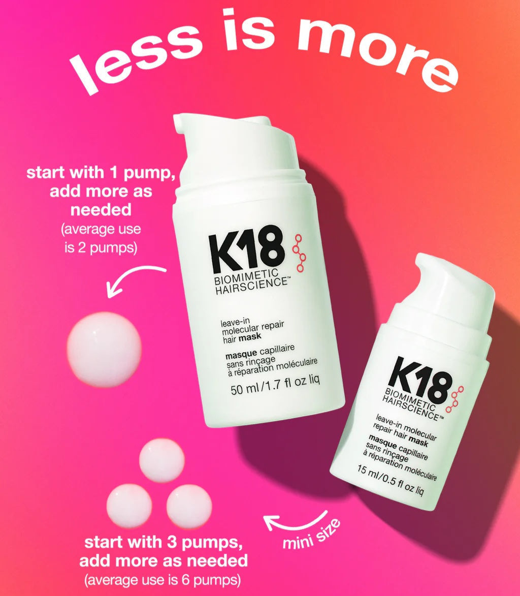 K18 Leave-In Molecular Repair Mask 15ml